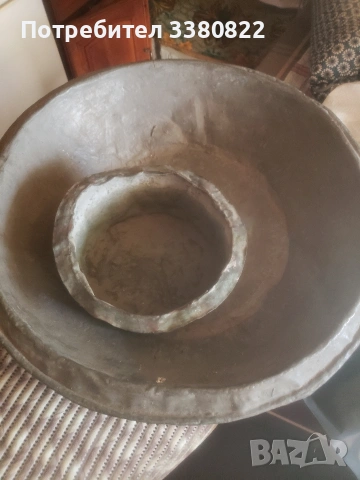 Бакърени съдове за декорация 