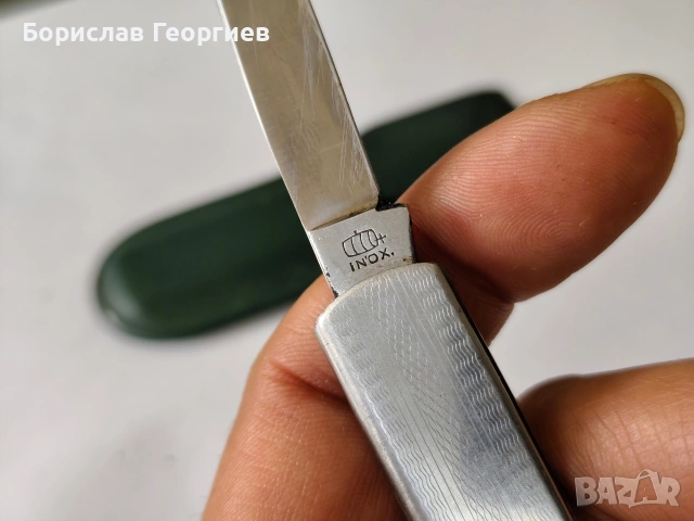 Джобен нож D. PERES Solingen With Logo FABER CASTELL, снимка 6 - Ножове - 54277369
