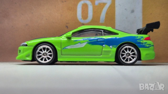 Mitsubishi eclipse fast and furious hot wheels , снимка 7 - Колекции - 54783223