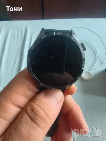 Huawei Watch GT 4 (46mm) Black + Гаранция до 11.2027 + Допълнителна верижка, снимка 3 - Смарт гривни - 55653566