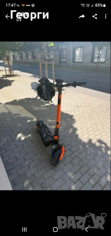 Това е електрическа тротинетка KuKirin G3 Pro,  