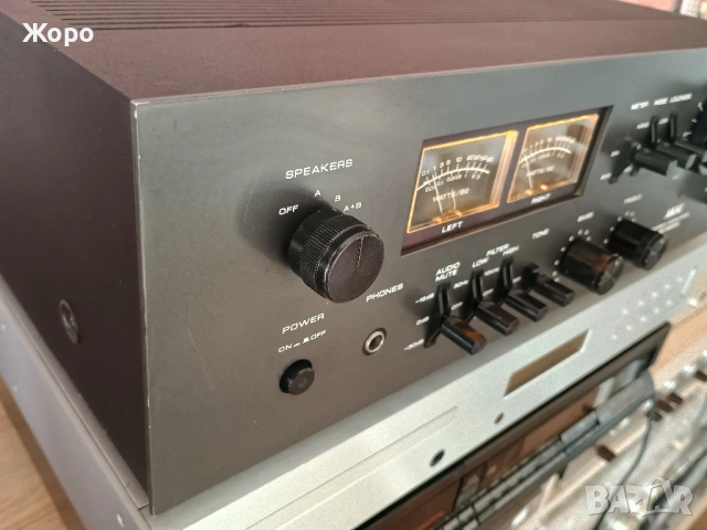 ⏯️Клип. Akai AM-2600 solid state stereo Amplifier, снимка 3 - Ресийвъри, усилватели, смесителни пултове - 55186450