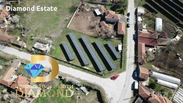 Парцел с работеща ФЕЦ в град Гълъбово