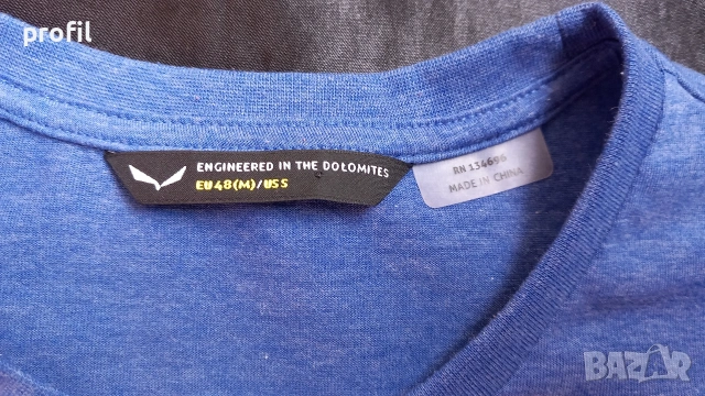 Salewa мъжка тениска М/48, снимка 4 - Тениски - 54026211