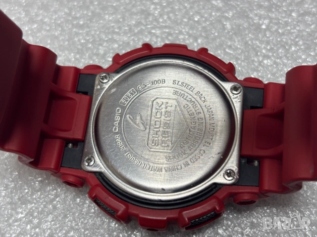 Мъжки часовник CASIO G-SHOCK - GA-100B, снимка 10 - Мъжки - 54602489