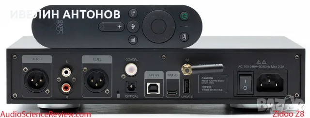 EverSolo DAC-Z8, снимка 6 - Ресийвъри, усилватели, смесителни пултове - 55352051