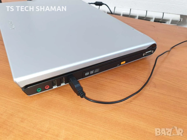 ⭐Продавам ретро лаптоп класика Lenovo 3000 L200 с два Windows Vista и XP.⭐, снимка 7 - Антикварни и старинни предмети - 55183646