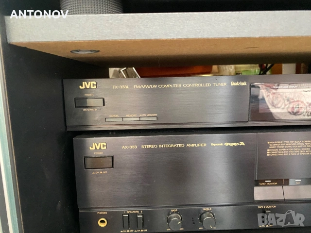 Ретро аудио сет-система JVC-пълен комплект без забележка, снимка 6 - Аудиосистеми - 54388198