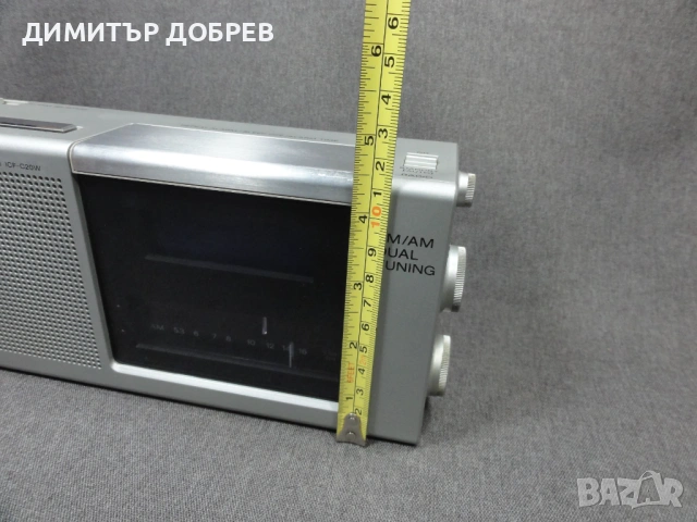 СТАР РЕТРО ТРАНЗИСТОР РАДИО ЧАСОВНИК SONY ICF-C20W, снимка 11 - Радиокасетофони, транзистори - 54476990