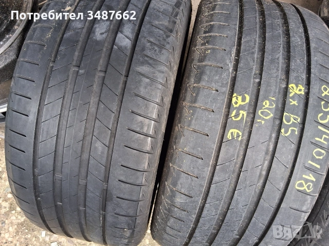 18цола спорт пакет 255 40 и 225 45 18 BRIDGESTONE 4броя летни , снимка 3 - Гуми и джанти - 54702487