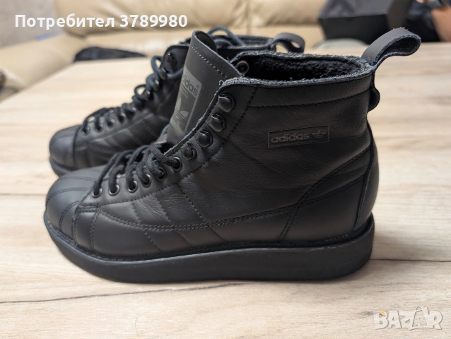 Adidas Superstar дамски 37 1/3, снимка 3 - Маратонки - 54399193