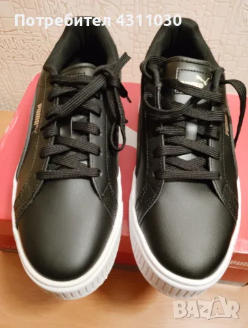 Нови черни маратонки PUMA 41 номер, снимка 2 - Маратонки - 53380531
