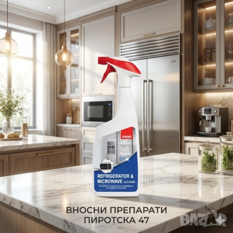 Sano Refrigerator Cleaner Сано препарат за хладилник без изплакване 750 мл