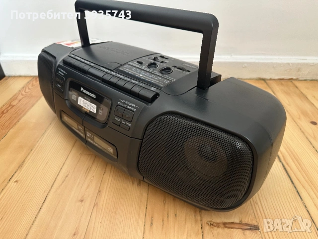 Panasonic boombox радиокасетофон , снимка 5 - Радиокасетофони, транзистори - 54488882