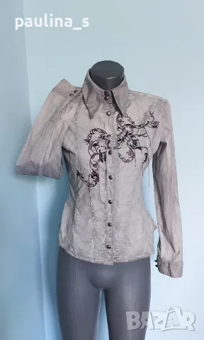 "Versace" jeans couture / Оригинална Дамска риза , снимка 4 - Ризи - 55691777