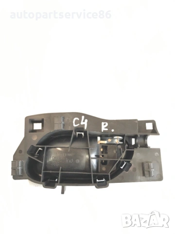 Вътрешна дръжка за отваряне на предна дясна врата за Citroen C4 Coupe (2006) 96435310VD, снимка 2 - Части - 54539959