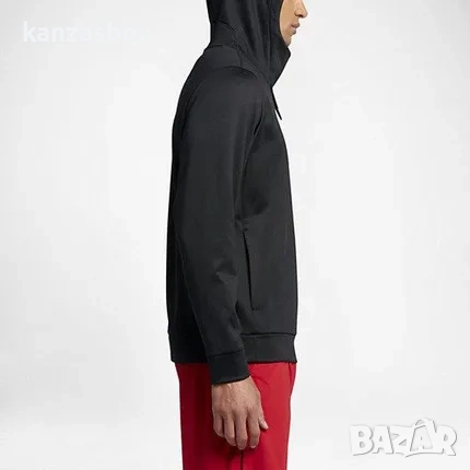 NIKE Jordan Therma Protect - страхотно мъжки горнище Л КАТО НОВО, снимка 2 - Спортни дрехи, екипи - 54810000
