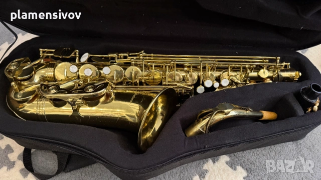 Алт саксофон Startone SAS-75 и аксесоари, снимка 2 - Духови инструменти - 54326655