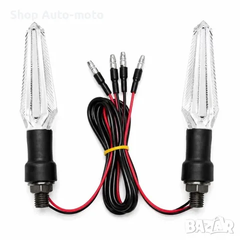 LED мигачи за мотор Automat-1556, 12V, 2бр, снимка 3 - Аксесоари и консумативи - 55331546