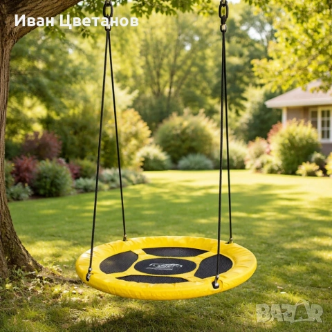 Градинска люлка - Щъркелово гнездо - модерен дизайн и издръжлива конструкция