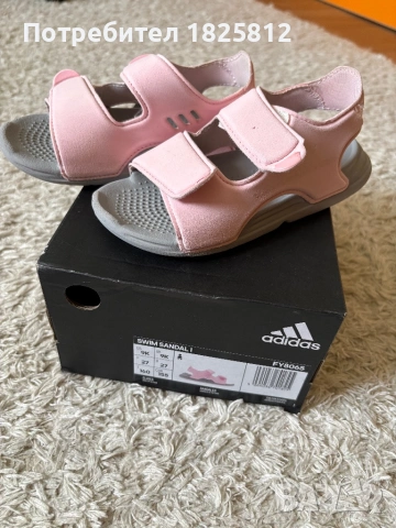 Adidas сандали 27 номер , снимка 3 - Детски сандали и чехли - 54728160