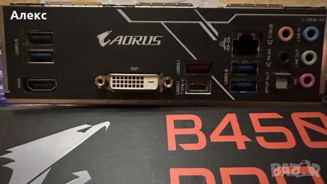 Дънна платка B450 Aorus Pro, снимка 3 - Дънни платки - 54419066
