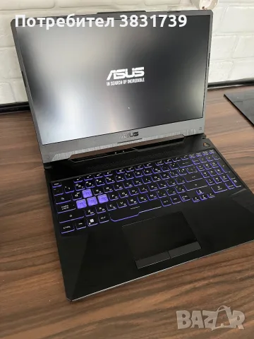Лаптоп Asus Tuf Gaming a15, снимка 3 - Лаптопи за игри - 55692542