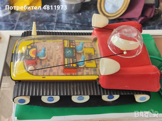 Стара руска играчка планетоход, снимка 3 - Колекции - 54407633