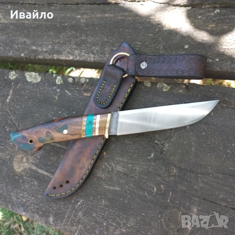 Нож ръчна изработка, снимка 11 - Ножове - 54727542