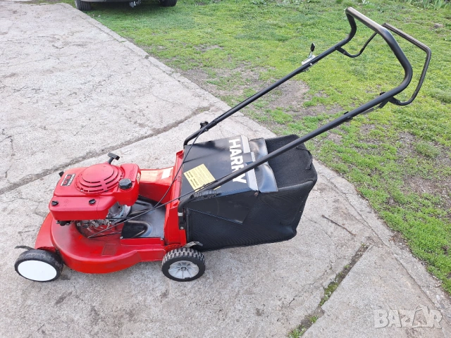 Косачка Honda 55 см самоходна алуминиева мулчираща с кош, снимка 4 - Градинска техника - 54102421