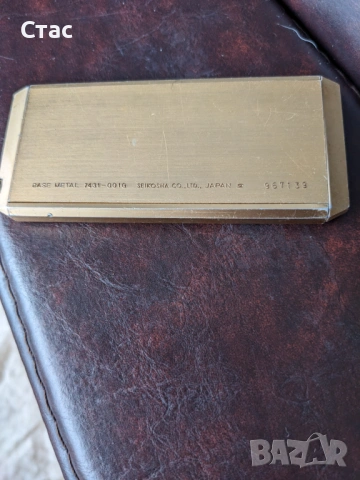 Seiko будилник с календар рядък японски, снимка 2 - Други - 54234755