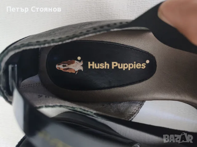 Удобни дамски летни обувки от естествена кожа Hush Puppies №42, снимка 7 - Дамски ежедневни обувки - 55629220