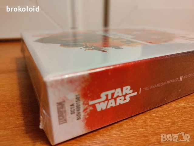 Star Wars междузвездни войни епизоди 1 2 и 3 английски субтитри , снимка 7 - Blu-Ray филми - 54569408