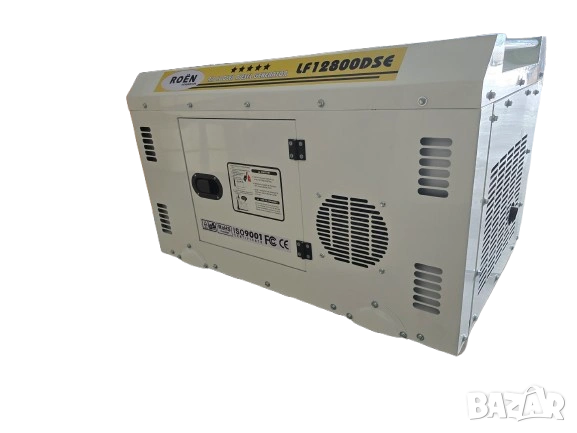 Дизелов генератор за ток Агрегат за ток 13 kW – Трифазен + Монофазен Въздушно охлаждане, снимка 6 - Генератори - 54781252