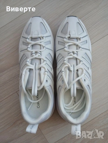 Calvin Klein jeans сникърси Retro tennis laceup low, снимка 2 - Маратонки - 54731368