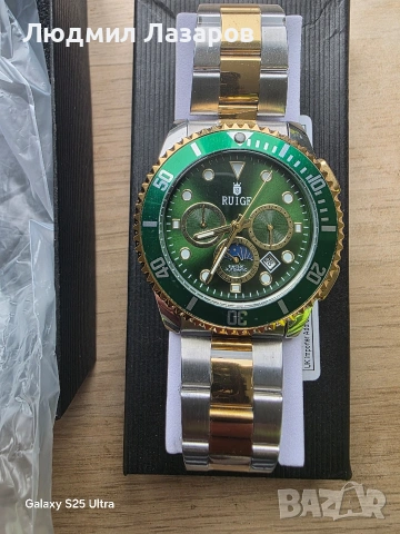 Автоматичен мъжки часовник RUIGE, снимка 3 - Мъжки - 54362237