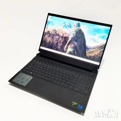 DELL G15/165Hz/i7-13650HX 24MB/RTX 4050/16GB DDR5/512GB NVMe, снимка 3 - Лаптопи за игри - 54667256