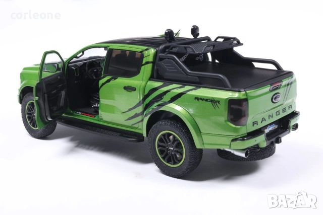 Ford Ranger Raptor Pick Up 2024 - мащаб 1:18 на Solido моделът е нов в кутия, снимка 11 - Колекции - 55148415