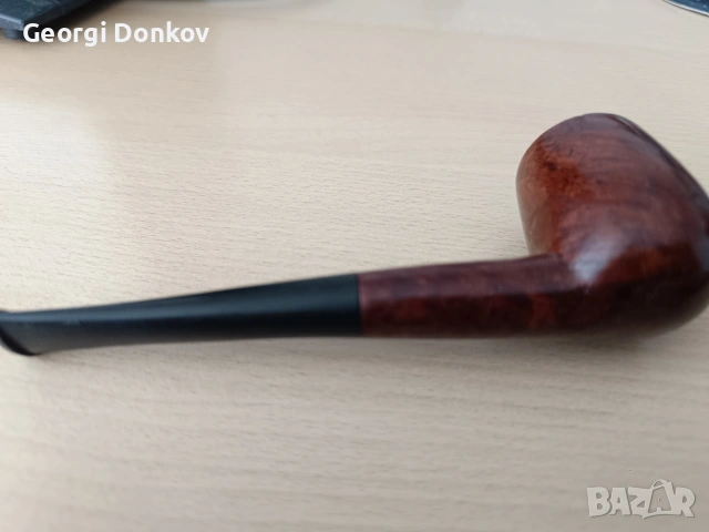 Класическа дървена лула от естествен бриар (Real Briar) – в отлично състояние , снимка 2 - Антикварни и старинни предмети - 54719201