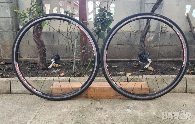 Комплект шосейни капли Shimano WH-R500 28 цола  с гуми Continental