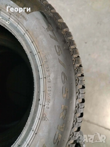 2бр.зимни гуми 175/65/15 Pirelli, снимка 4 - Гуми и джанти - 54939098