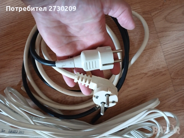 Мостов Кабел 2х1 10 метра + 2 Кабела за Печка х 2 Метра, снимка 2 - Кабели - 55331049