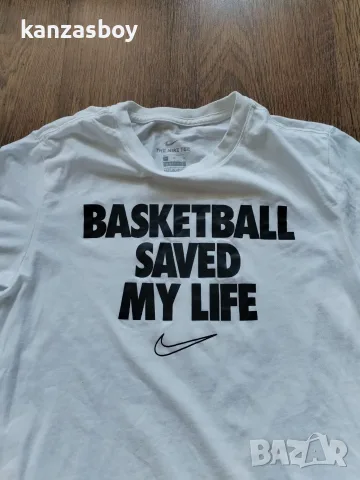 NIKE - страхотна мъжка тениска КАТО НОВА М, снимка 3 - Тениски - 55652243