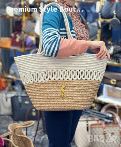 Плажни чанти ysl saint laurent ➡️43cm⬆️21cm✨, снимка 5 - Чанти - 54068974