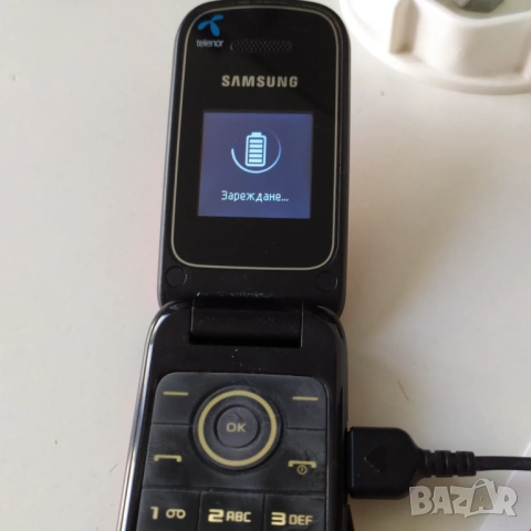 Ретро мобилен телефон САМСУНГ, снимка 4 - Samsung - 54903283