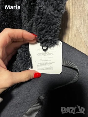 Продавам Италиянски двулицев дамски суитшърт/яке, снимка 3 - Суичъри - 54529445