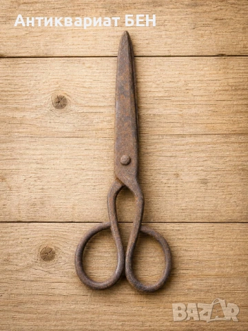 СТАРИ КРОЯЧНИ НОЖИЦИ – СВИДЕТЕЛИ НА ЗАНАЯТ ✂️, снимка 4 - Колекции - 54383984