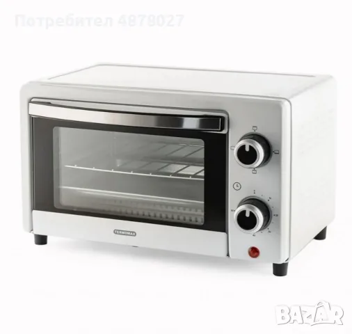 Мини фурна TERMOMAX TX008TQ – Компактен помощник за всяка кухня, снимка 5 - Печки, фурни - 55685521