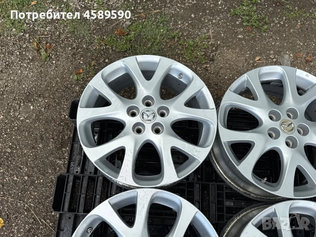 4бр.Алуминиеви джанти 18цола 5x114.3+ДАТЧИЦИ за Mazda,Kia,Hyundai, снимка 7 - Гуми и джанти - 54944056