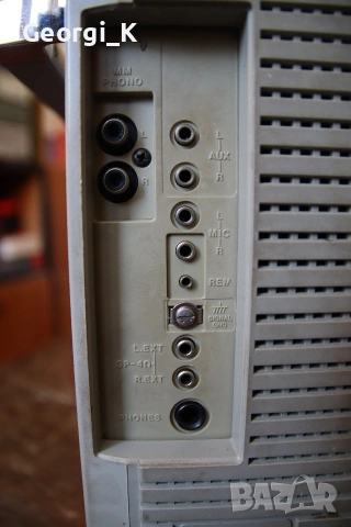 Радиокасетофон , бумбокс, boombox, CROWN CSC-950f, снимка 4 - Радиокасетофони, транзистори - 54987006